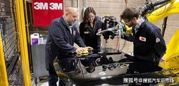 3M與通用汽車聯(lián)手<strong></p>
<p>汽車凹陷修復(fù)</strong>，自動化漆面修復(fù)技術(shù)革新汽車生產(chǎn)線！:汽車凹陷修復(fù)